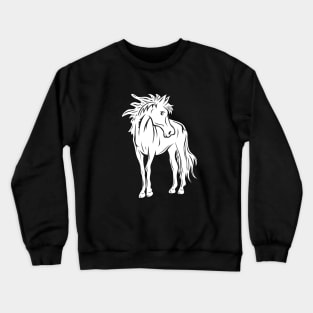 Horse Silhouette 1 Crewneck Sweatshirt